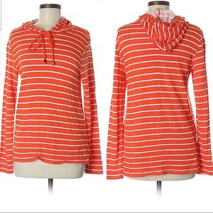 MICHAEL KORS | Orange Striped Pullover